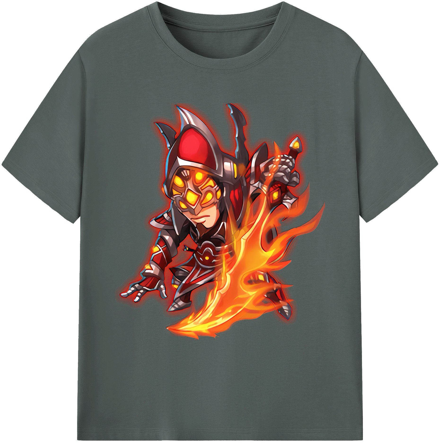 リーグ・オブ・レジェンド League of Legends LOL 綿100％ メンズ半袖Tシャツ｜肌触りやわらか＆通気性
